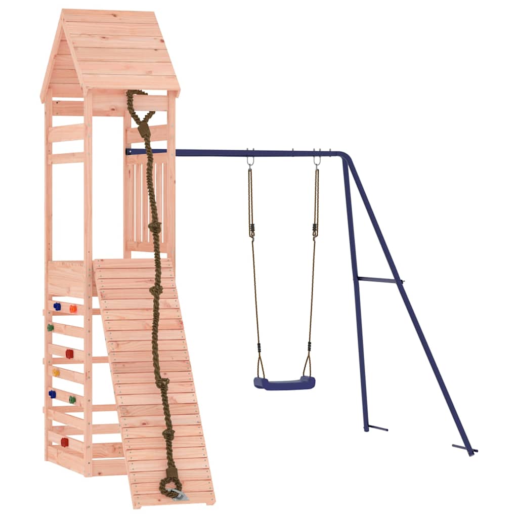 Vanjski set za igru od masivnog drva duglazije