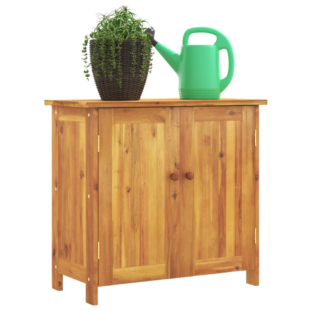 Vrtni ormarić 75 x 35 x 70 cm od masivnog bagremovog drva