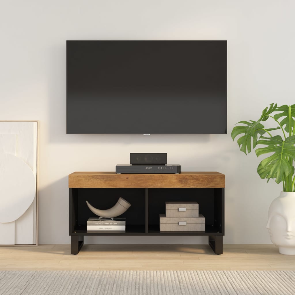TV ormarić 85 x 33 x 43,5 cm od masivnog drva manga