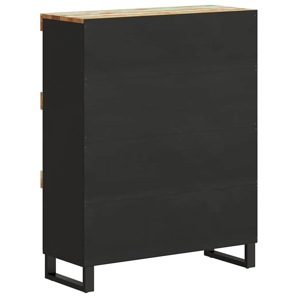 Bočni ormarić 85x33x75 cm od masivnog obnovljenog drva