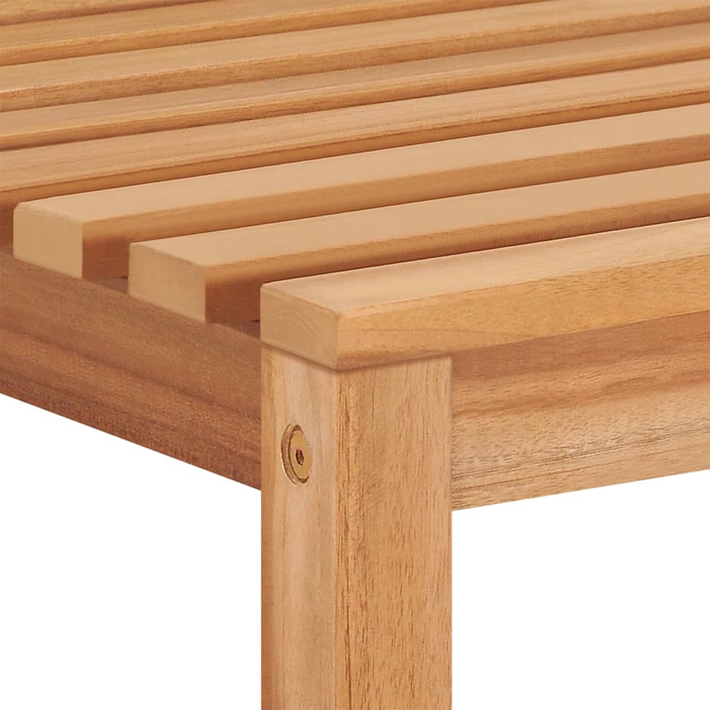 4-dijelni vrtni blagovaonski set od masivne tikovine
