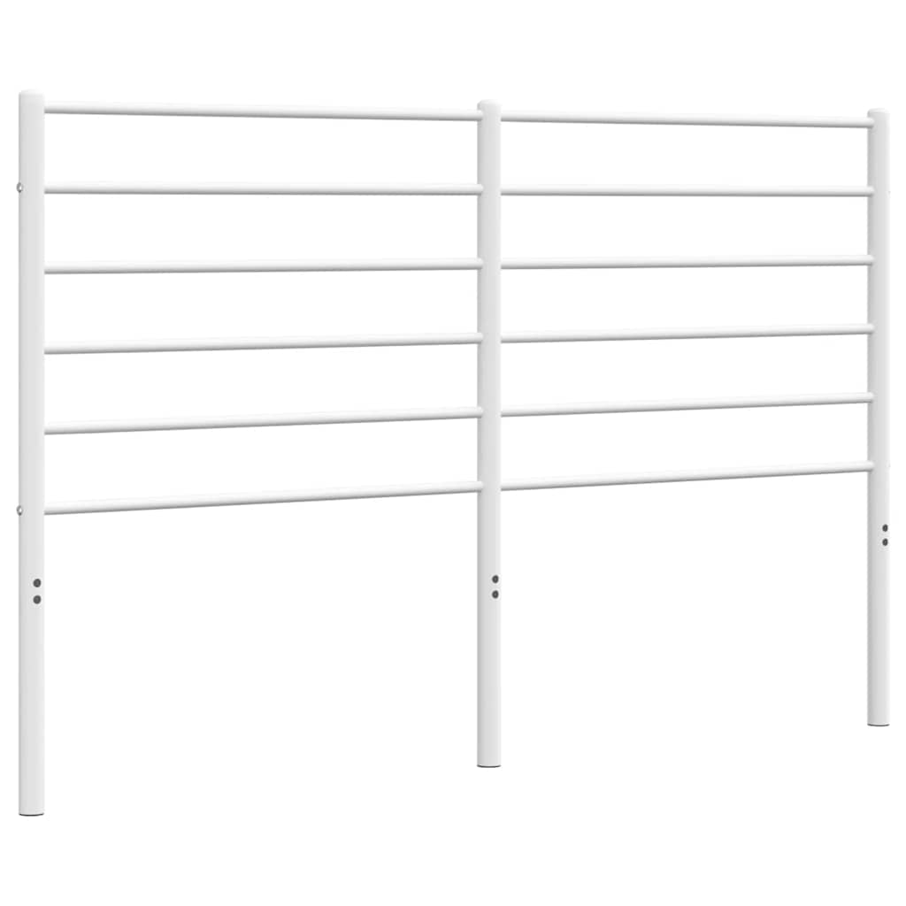 Metalno zamjensko uzglavlje bijelo 160 cm