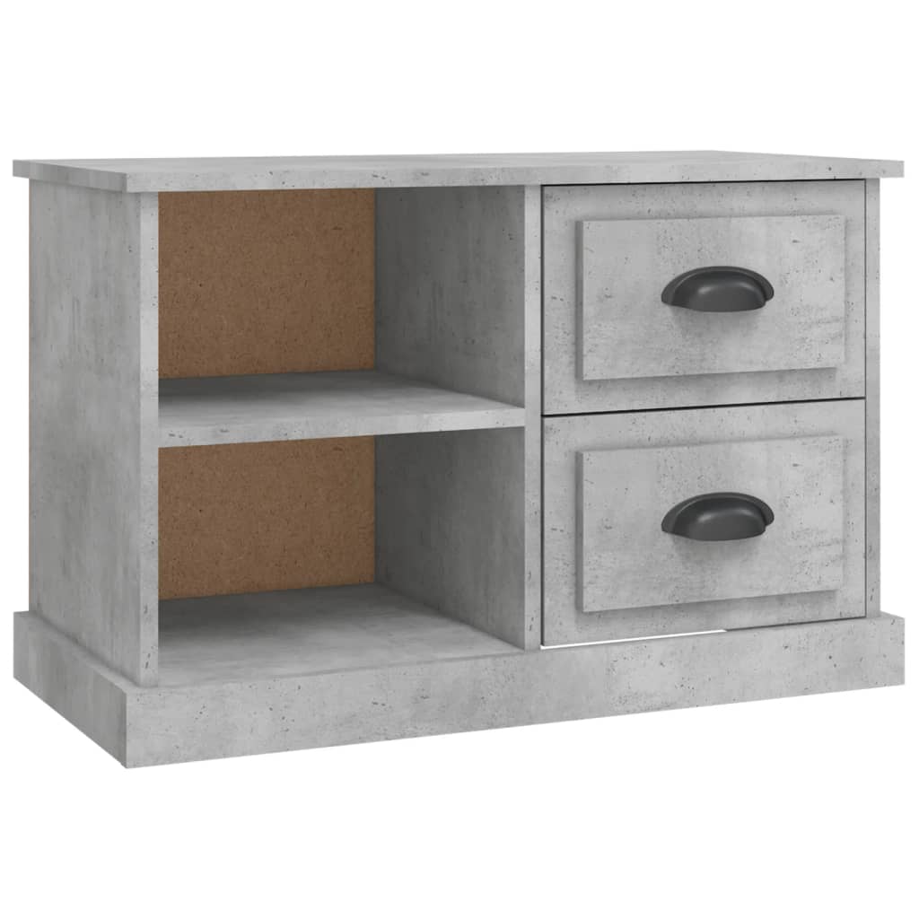 TV ormarić boja betona 73x35,5x47,5 cm konstruirano drvo
