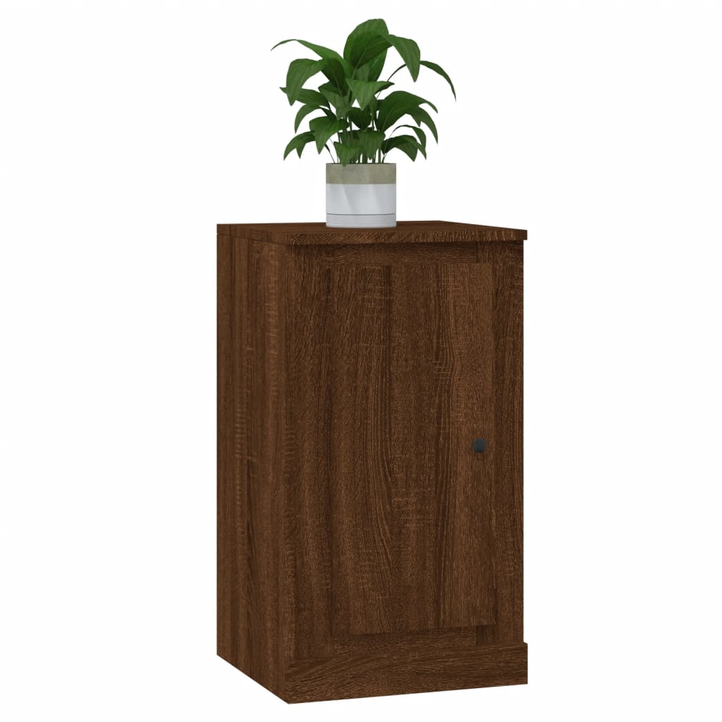 Komoda 2 kom boja hrasta 37,5x35,5x67,5 cm konstruirano drvo