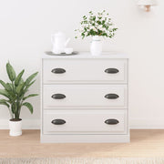 Komoda bijela 70 x 35,5 x 67,5 cm od konstruiranog drva
