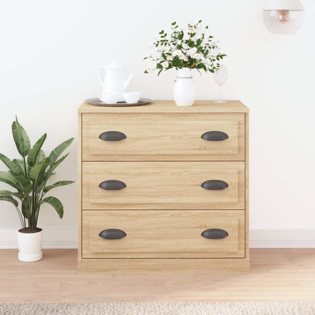 Komoda boja hrasta sonome 70x35,5x67,5 cm konstruirano drvo