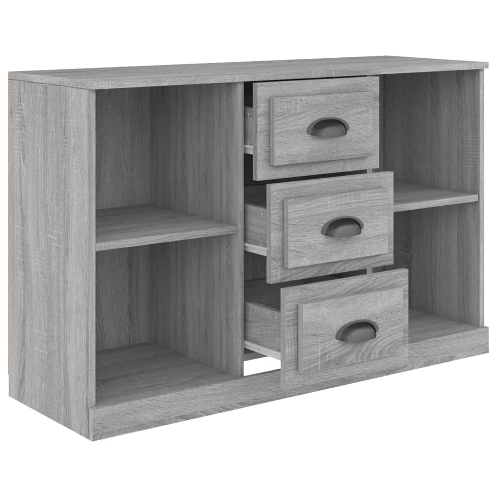 Komoda siva sonome 104,5x35,5x67,5 cm konstruirano drvo