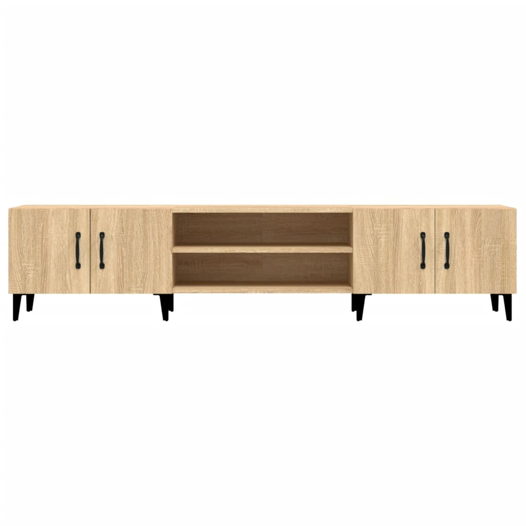TV ormarić Sonoma hrast 180x31,5x40 cm Konstruirano drvo