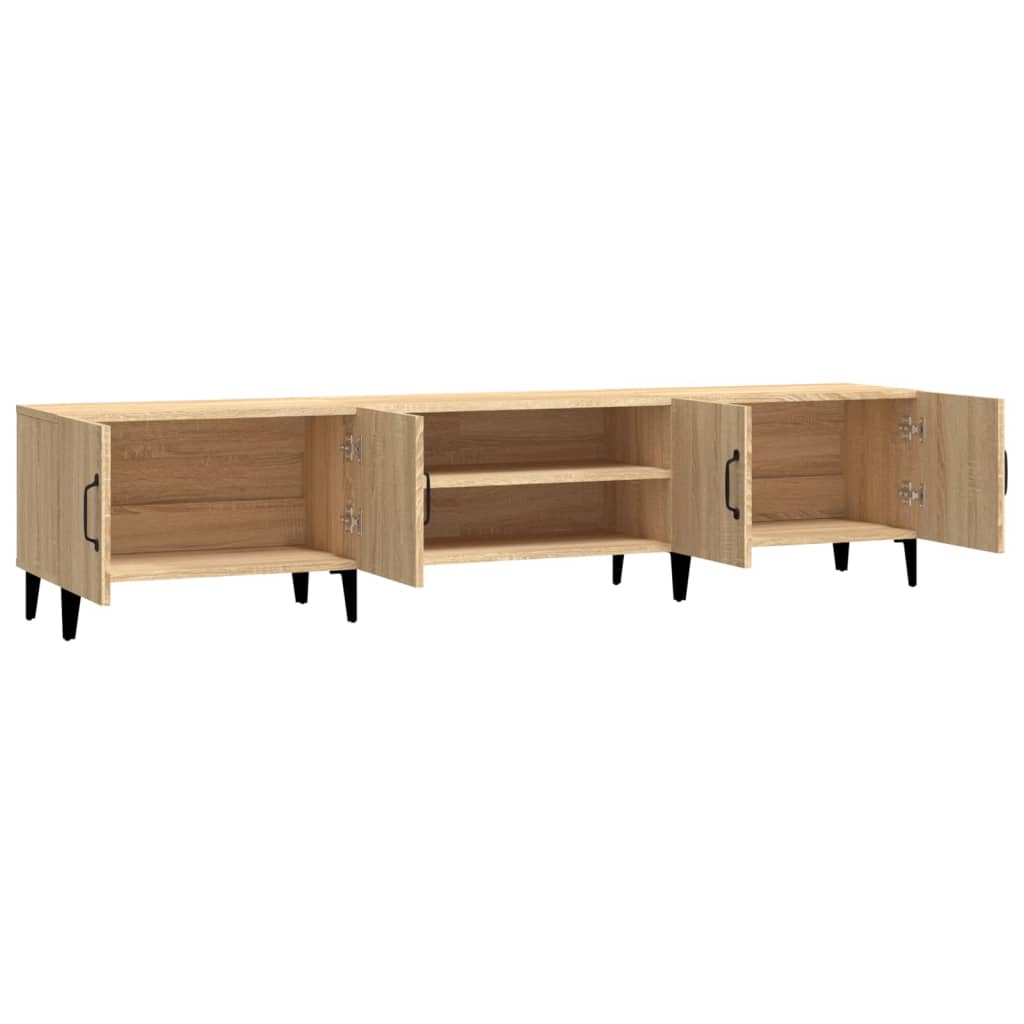 TV ormarić Sonoma hrast 180x31,5x40 cm Konstruirano drvo