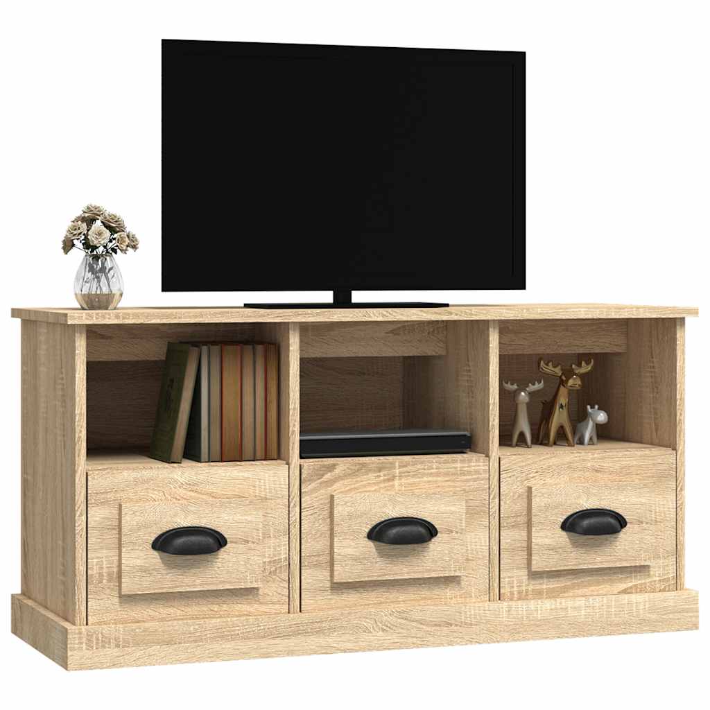 TV ormarić boja hrasta sonome 100x35x50 cm konstruirano drvo