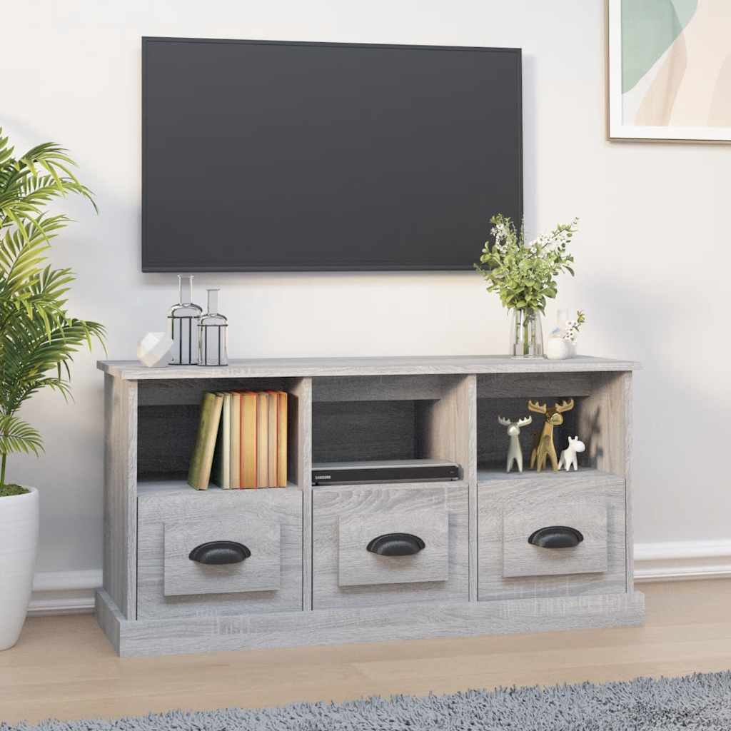 TV ormarić boja hrasta sonome 100x35x50 cm konstruirano drvo