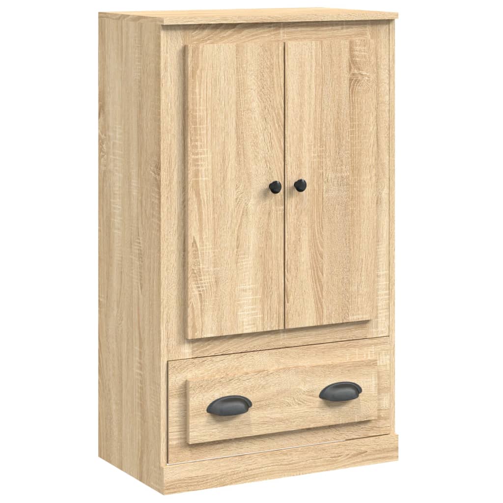 Visoka komoda hrasta sonome 60x35,5x103,5 cm konstruiranog drva
