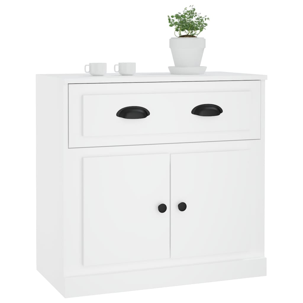Komoda bijela 70 x 35,5 x 67,5 cm od konstruiranog drva