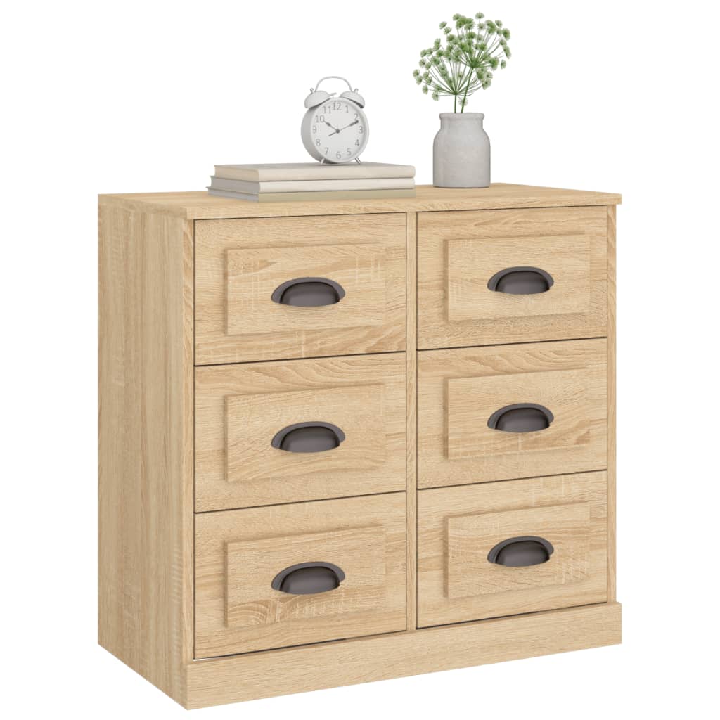 Komoda boja hrasta sonome 70x35,5x67,5 cm konstruirano drvo