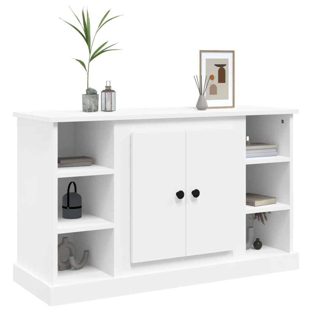 Komoda bijela 100 x 35,5 x 60 cm od konstruiranog drva