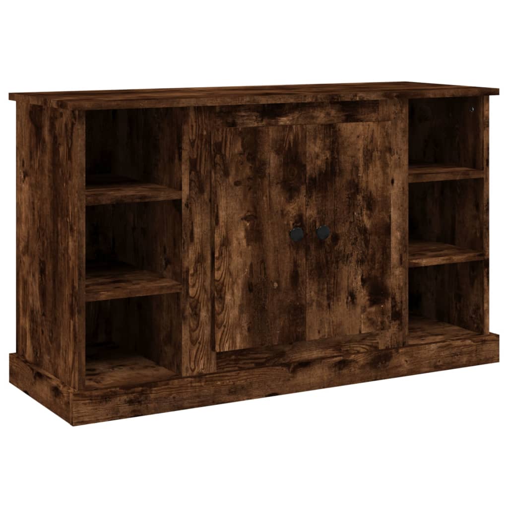 Komoda boja dimljenog hrasta 100x35,5x60 cm konstruirano drvo