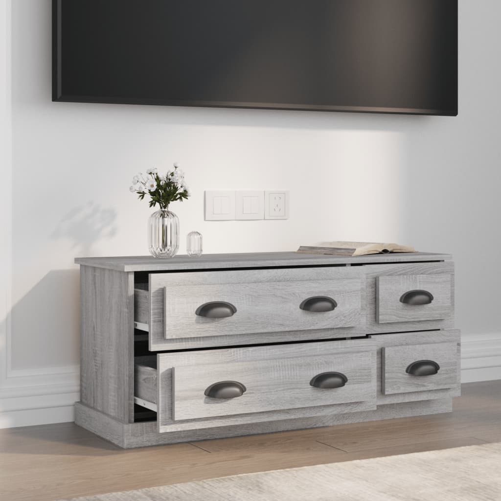TV ormarić boja hrasta sonome 100x35,5x45 cm konstruirano drvo