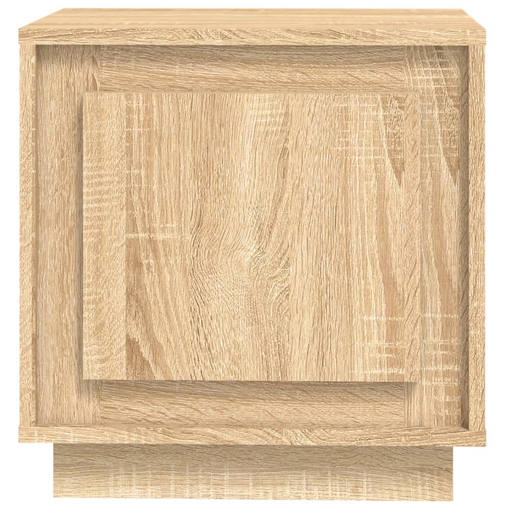 Noćni ormarići 2 kom boja hrasta 44x35x45 cm konstruirano drvo