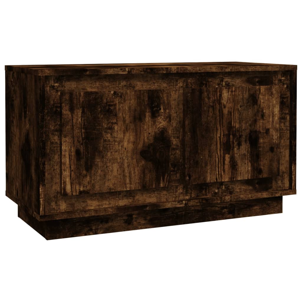 TV ormarić boja dimljenog hrasta 80x35x45 cm konstruirano drvo