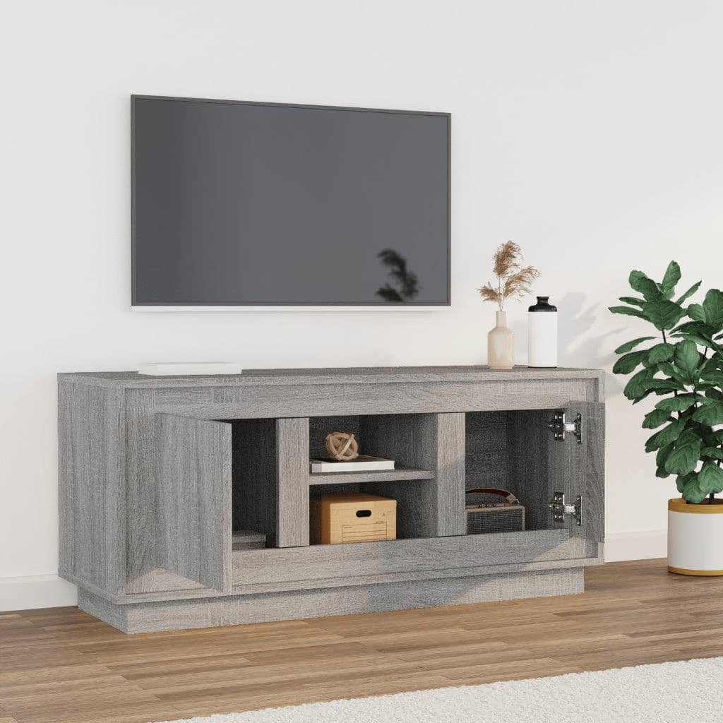TV ormarić boja hrasta sonome 102x35x45 cm konstruirano drvo