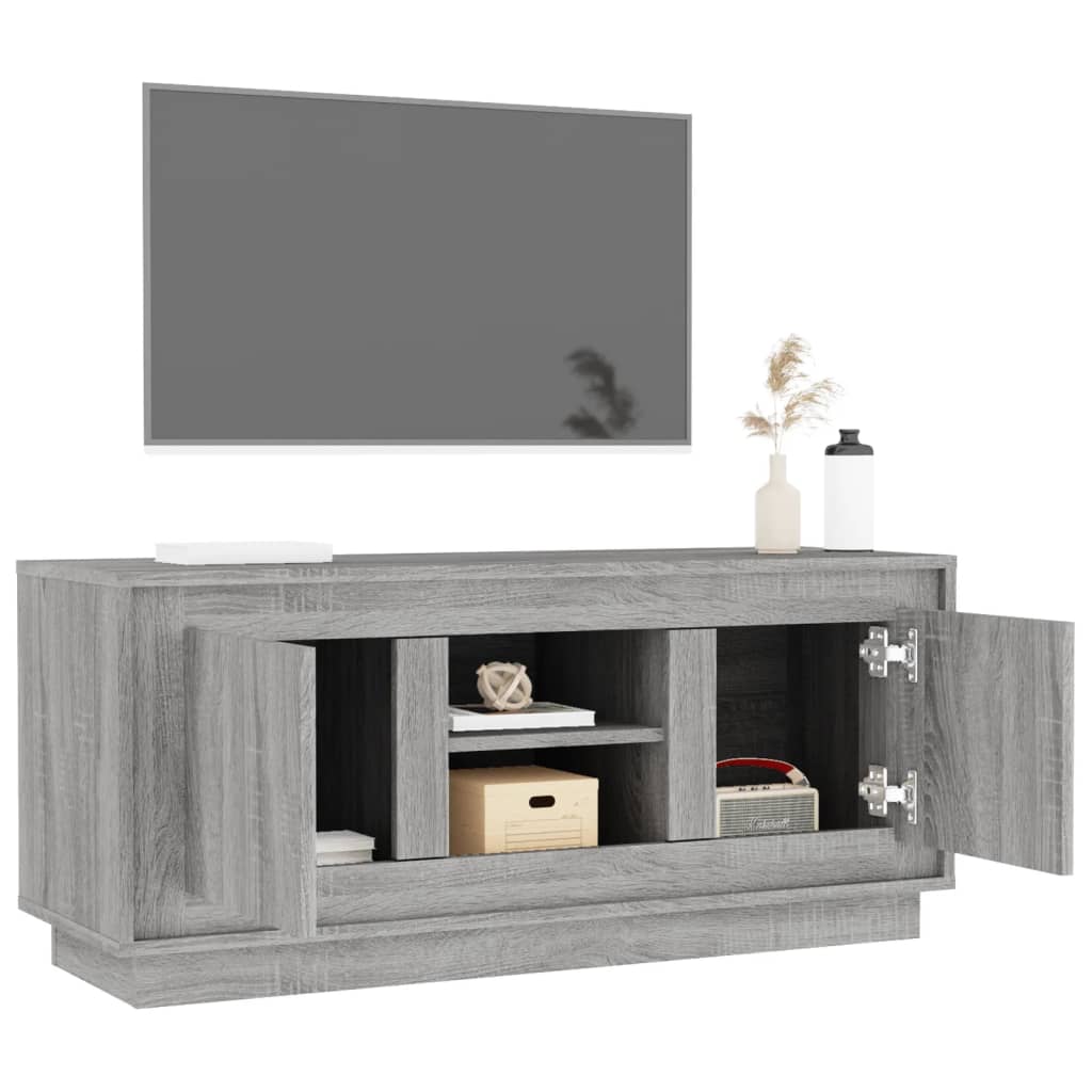 TV ormarić boja hrasta sonome 102x35x45 cm konstruirano drvo