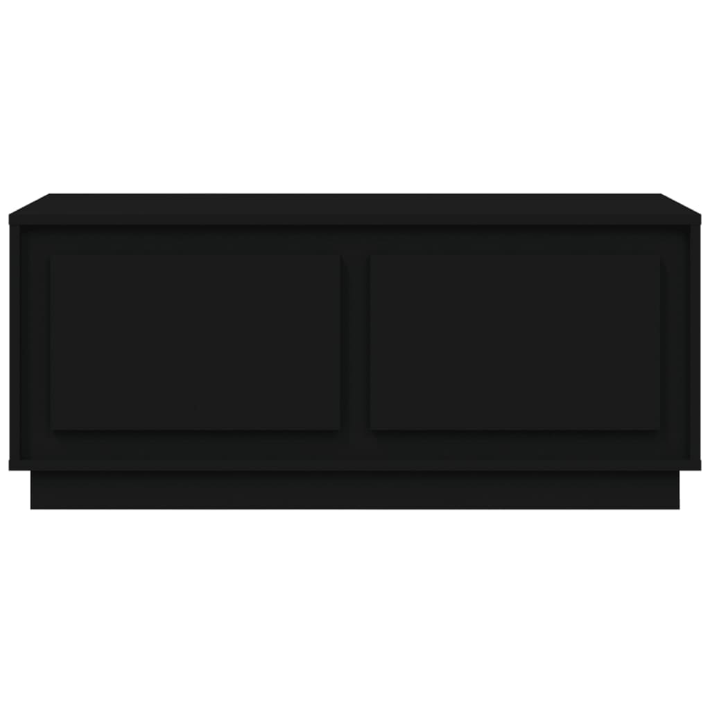 Stolić za kavu crni 102x50x44 cm od konstruiranog drva