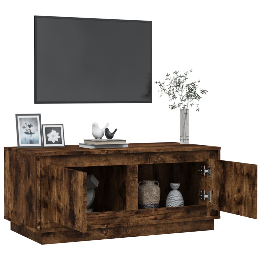 Stolić za kavu boja hrasta 102x50x44 cm konstruirano drvo