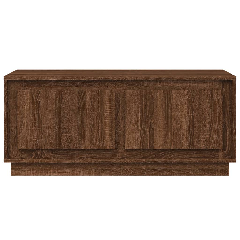 Stolić za kavu boja smeđeg hrasta 102x50x44cm konstruirano drvo