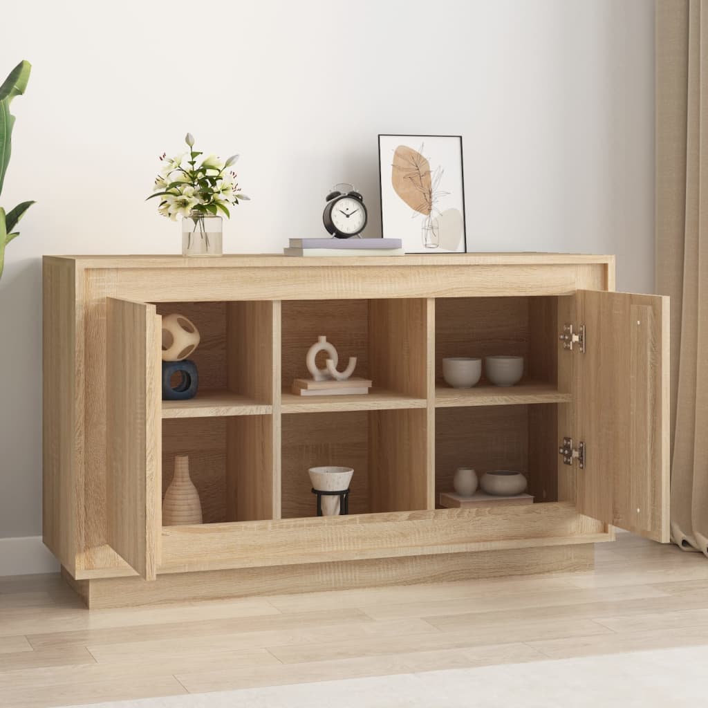 Komoda boja hrasta sonome 102x35x60 cm od konstruiranog drva