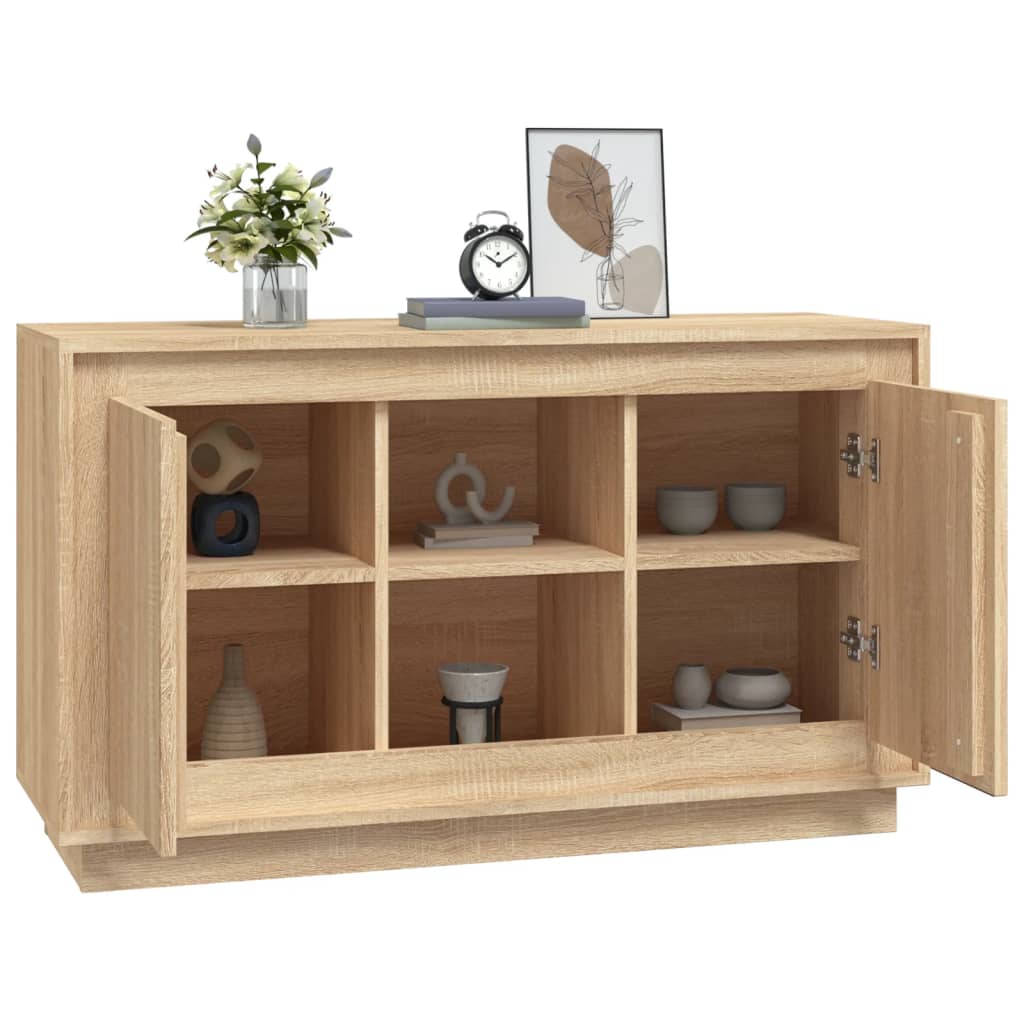 Komoda boja hrasta sonome 102x35x60 cm od konstruiranog drva