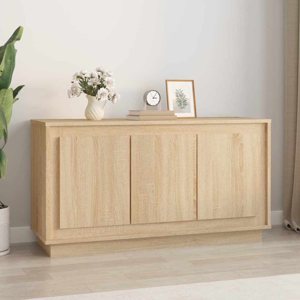 Komoda boja hrasta sonome 102x35x55 cm od konstruiranog drva