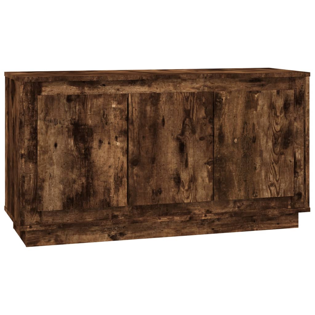 Komoda boja dimljenog hrasta 102x35x55 cm od konstruiranog drva