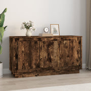 Komoda boja dimljenog hrasta 102x35x55 cm od konstruiranog drva
