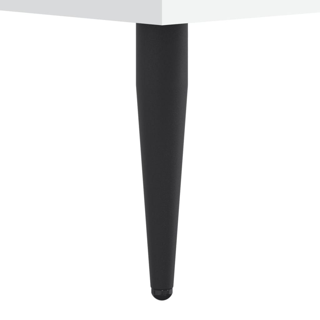 Okvir za krevet bijeli 150x200 cm konstruirano drvo