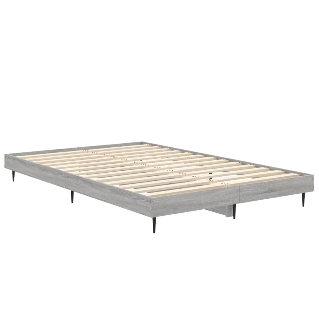 Okvir za krevet boja hrasta 120x190 cm od konstruiranog drva