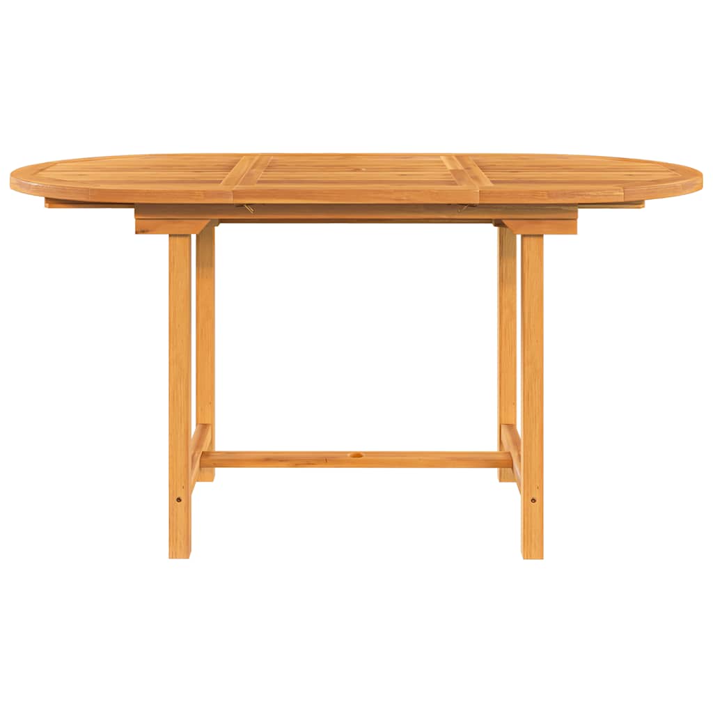 Vrtni stol na razvlačenje 110-160x80x75 cm od masivne tikovine