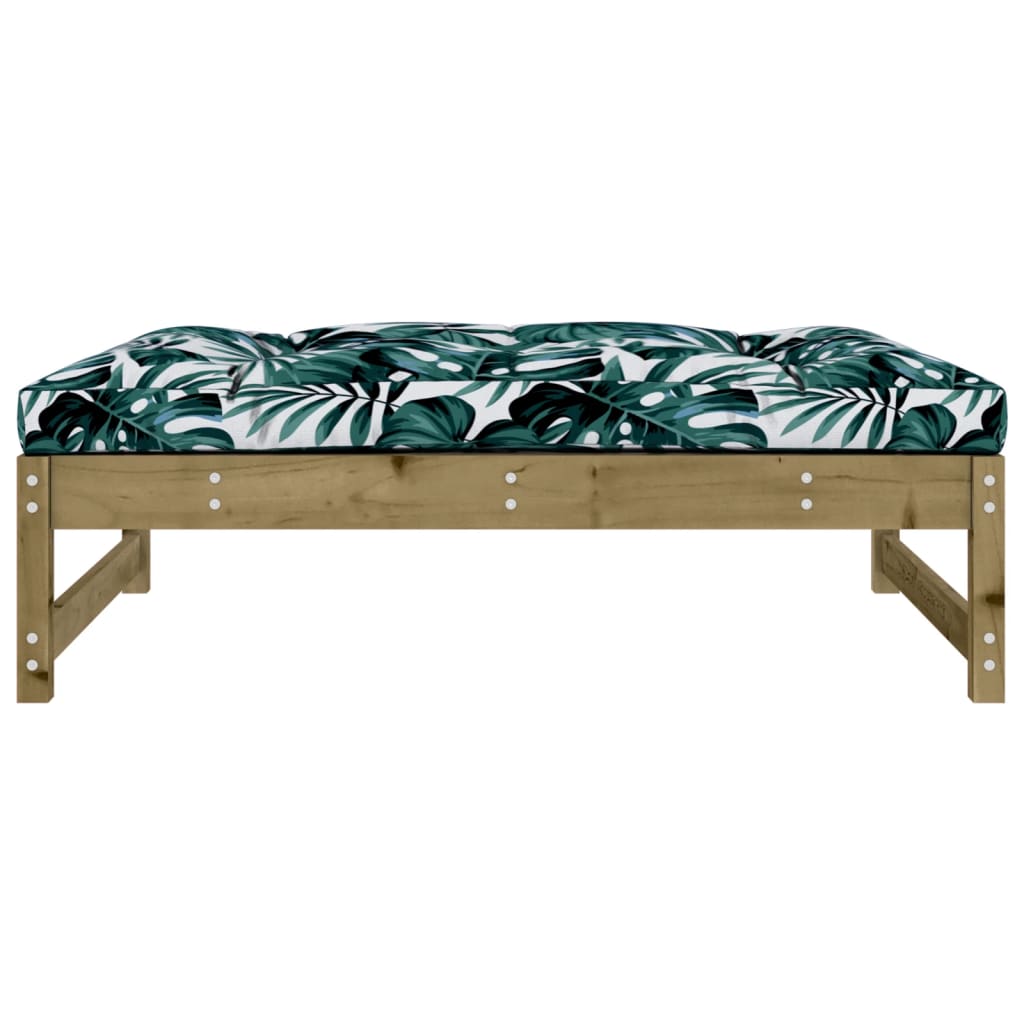Vrtni tabure 120 x 80 cm od impregnirane borovine