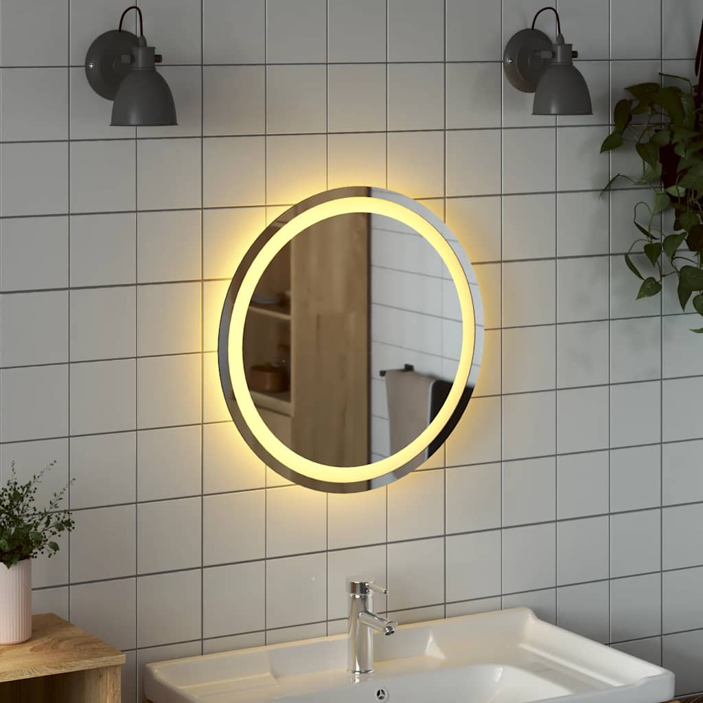 LED kupaonsko ogledalo 50 cm okruglo