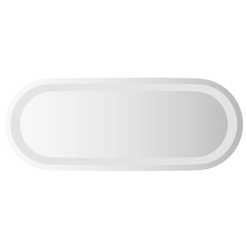 LED kupaonsko ogledalo 50x20 cm ovalno