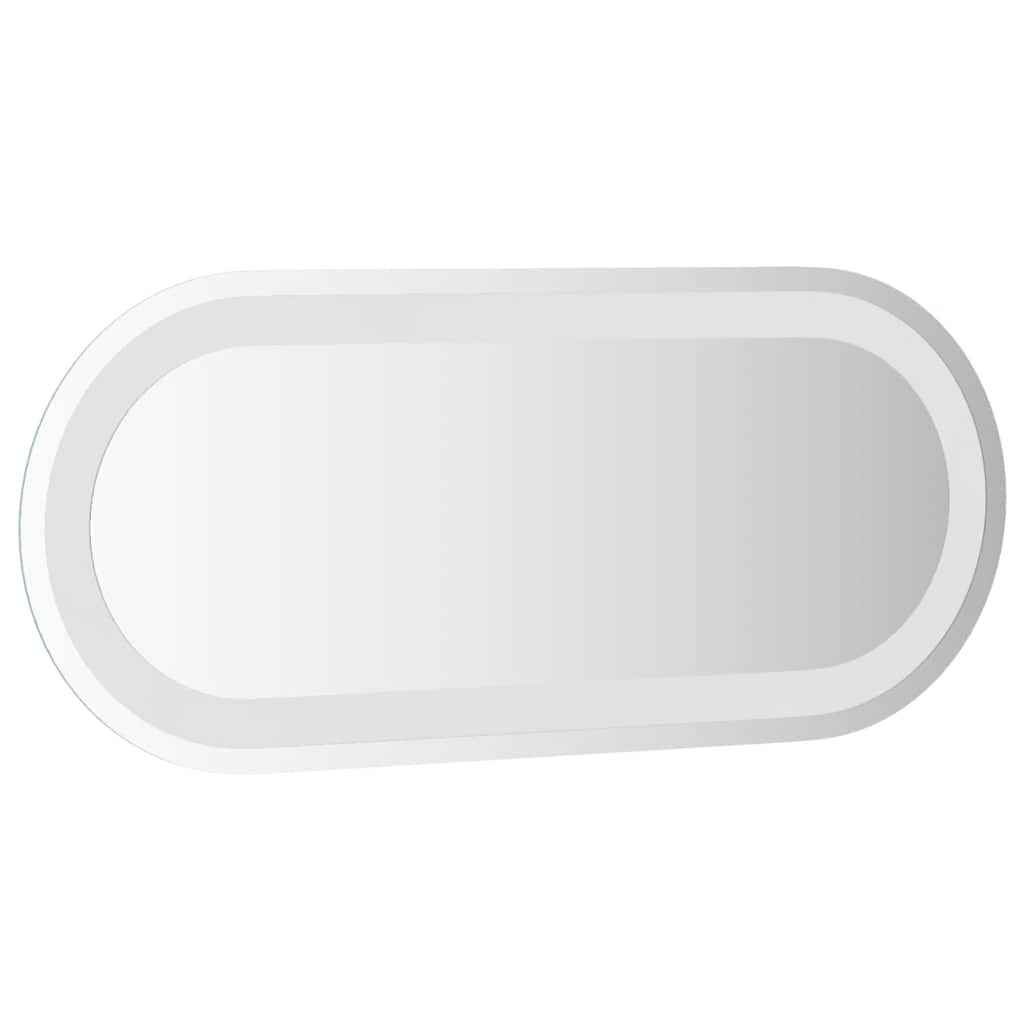 LED kupaonsko ogledalo 60x25 cm ovalno