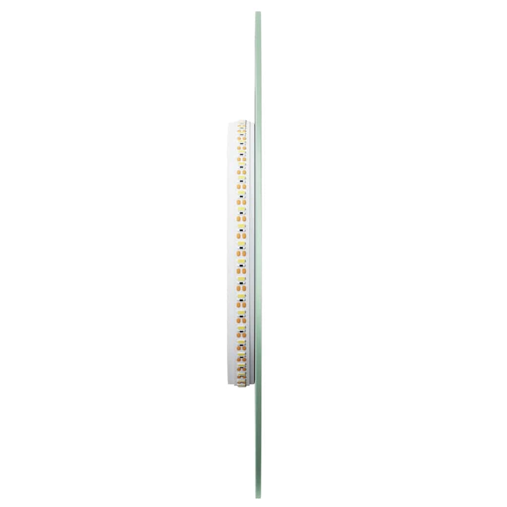 LED kupaonsko ogledalo 60x25 cm ovalno
