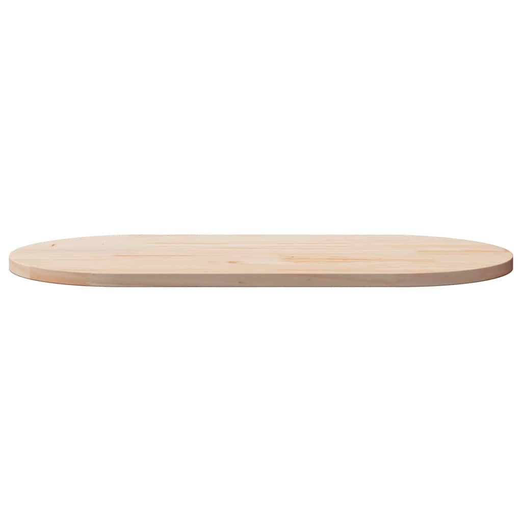 Ploča stola 110x55x2,5 cm Masivno drvo Bor Ovalni