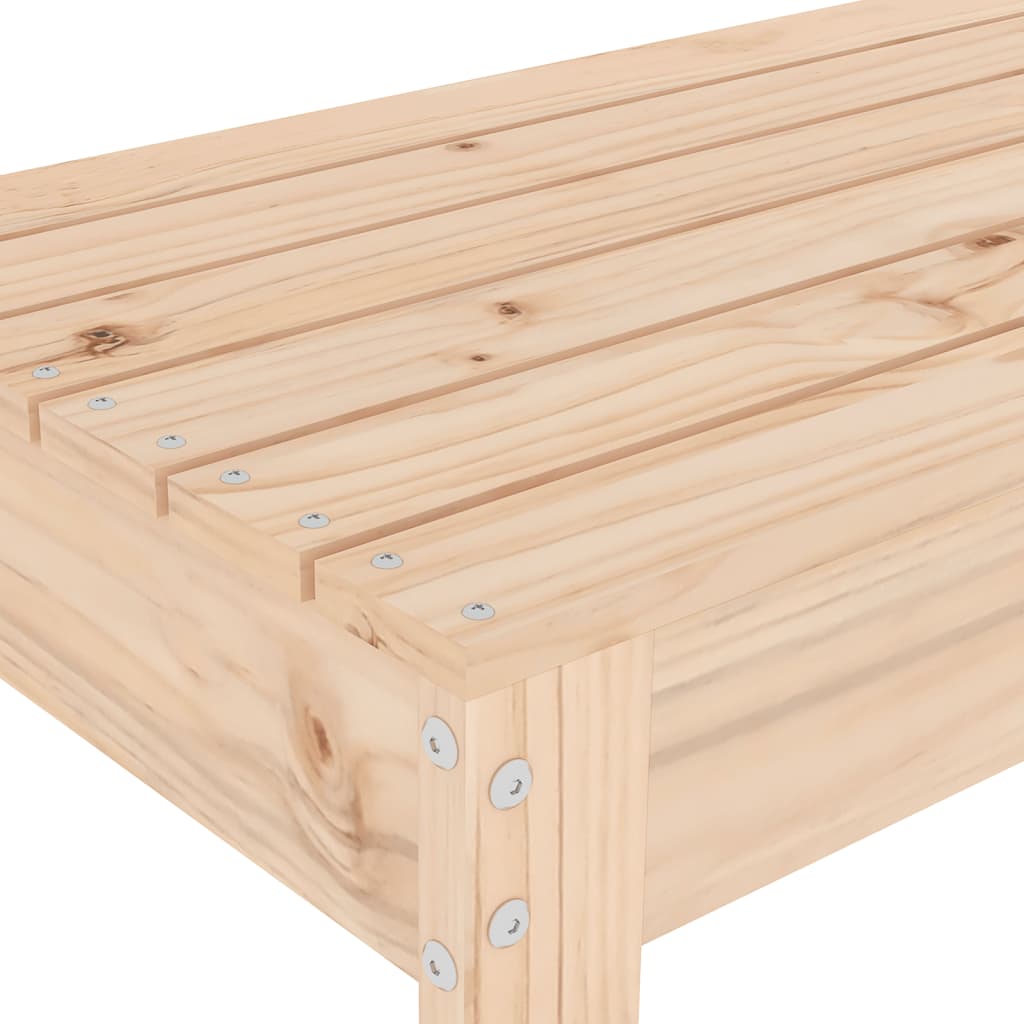 Vrtna klupa 80 x 38 x 45 cm od masivne borovine