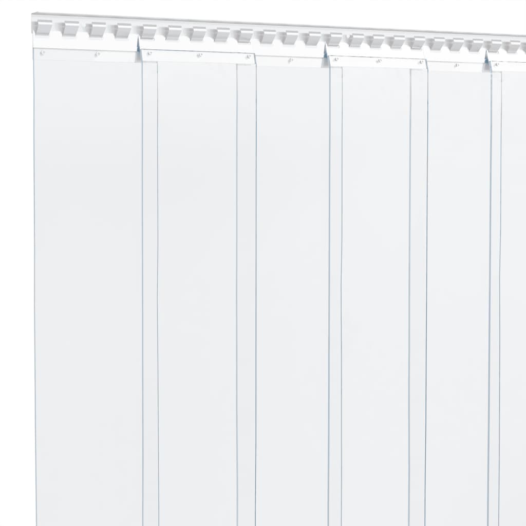 Prozirna zavjesa za vrata 200 mm x 1,6 mm 10 m PVC