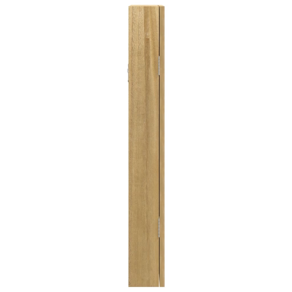 Zidni ormarić za nakit s ogledalom 30 x 8,5 x 67 cm