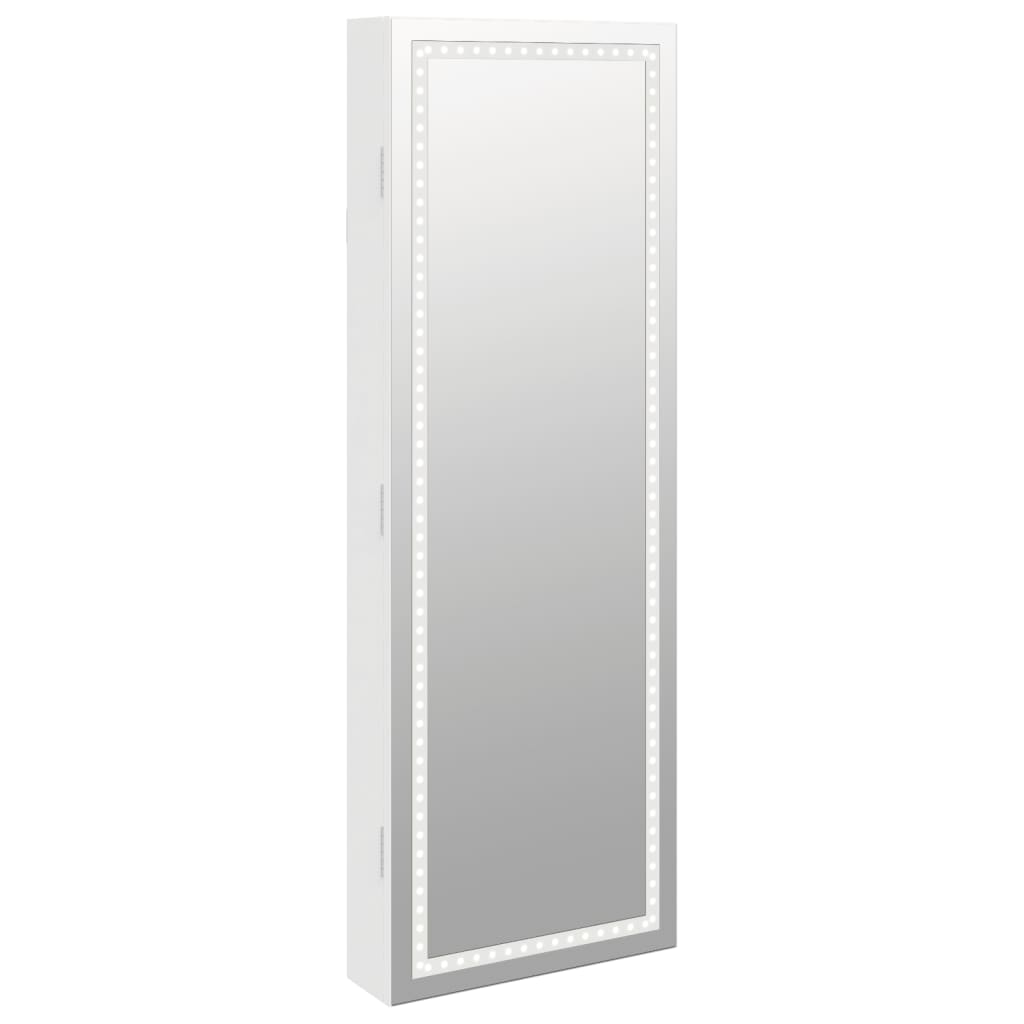Zidni ormarić za nakit s LED svjetlima
