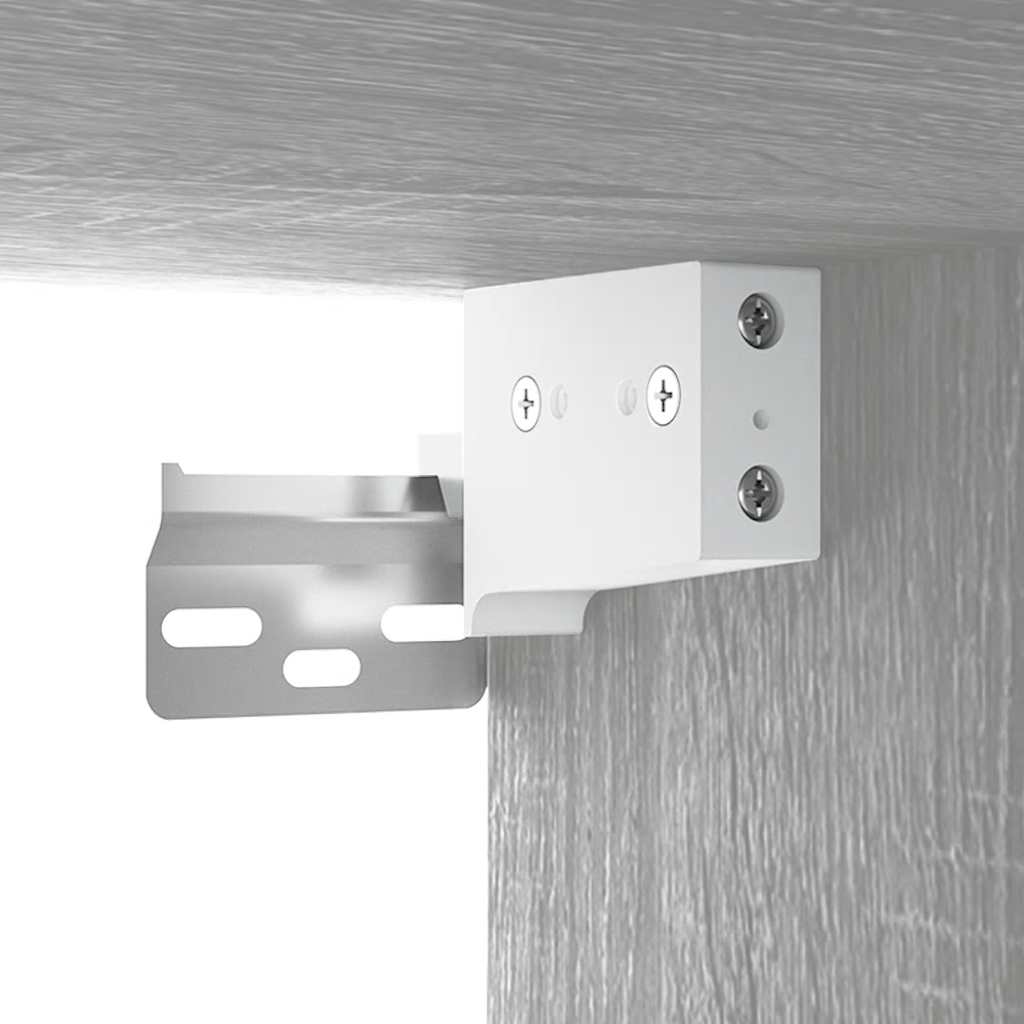 Visoka komoda siva sonome od konstruiranog drva