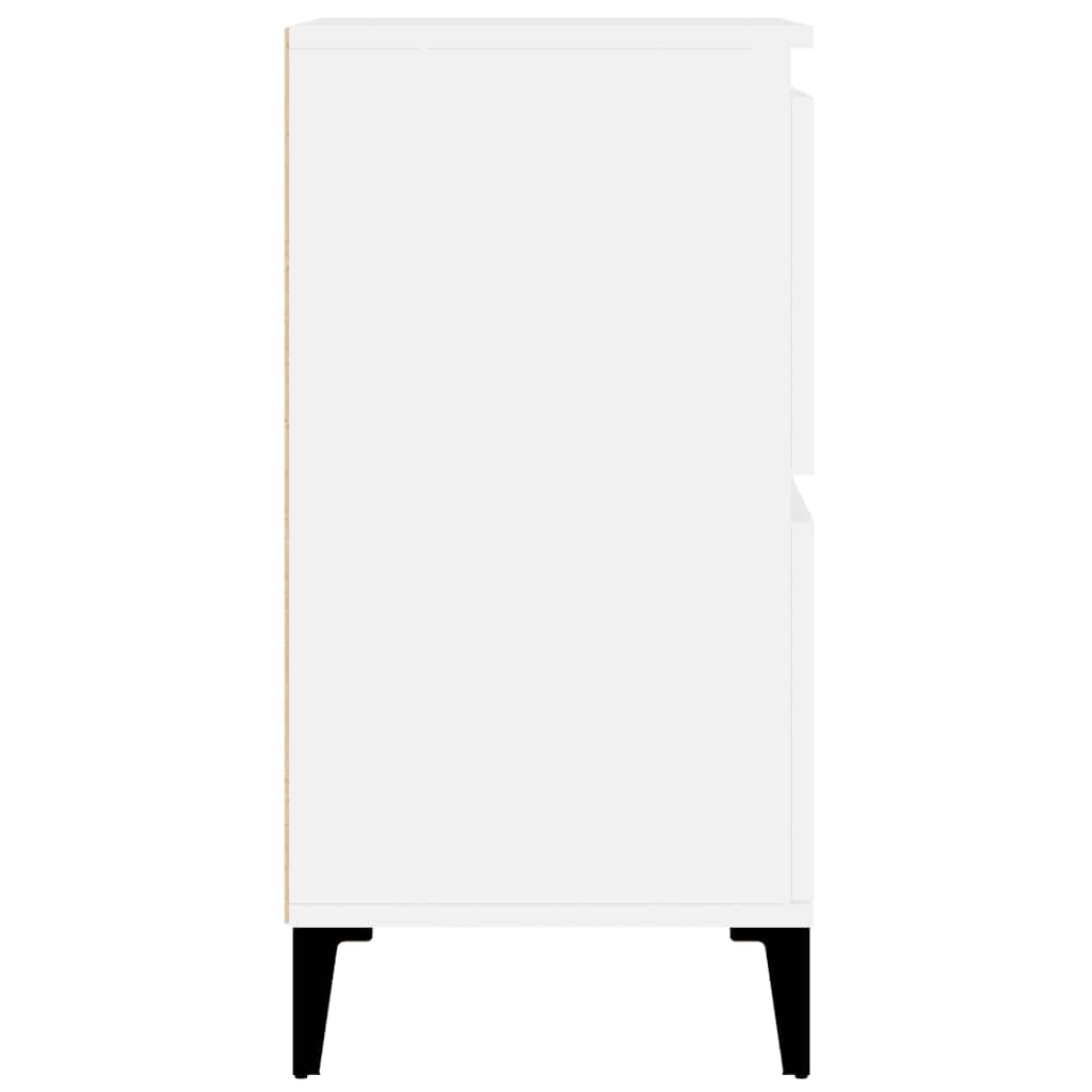 Komode 3 kom bijela 60x35x70cm konstruirano drvo
