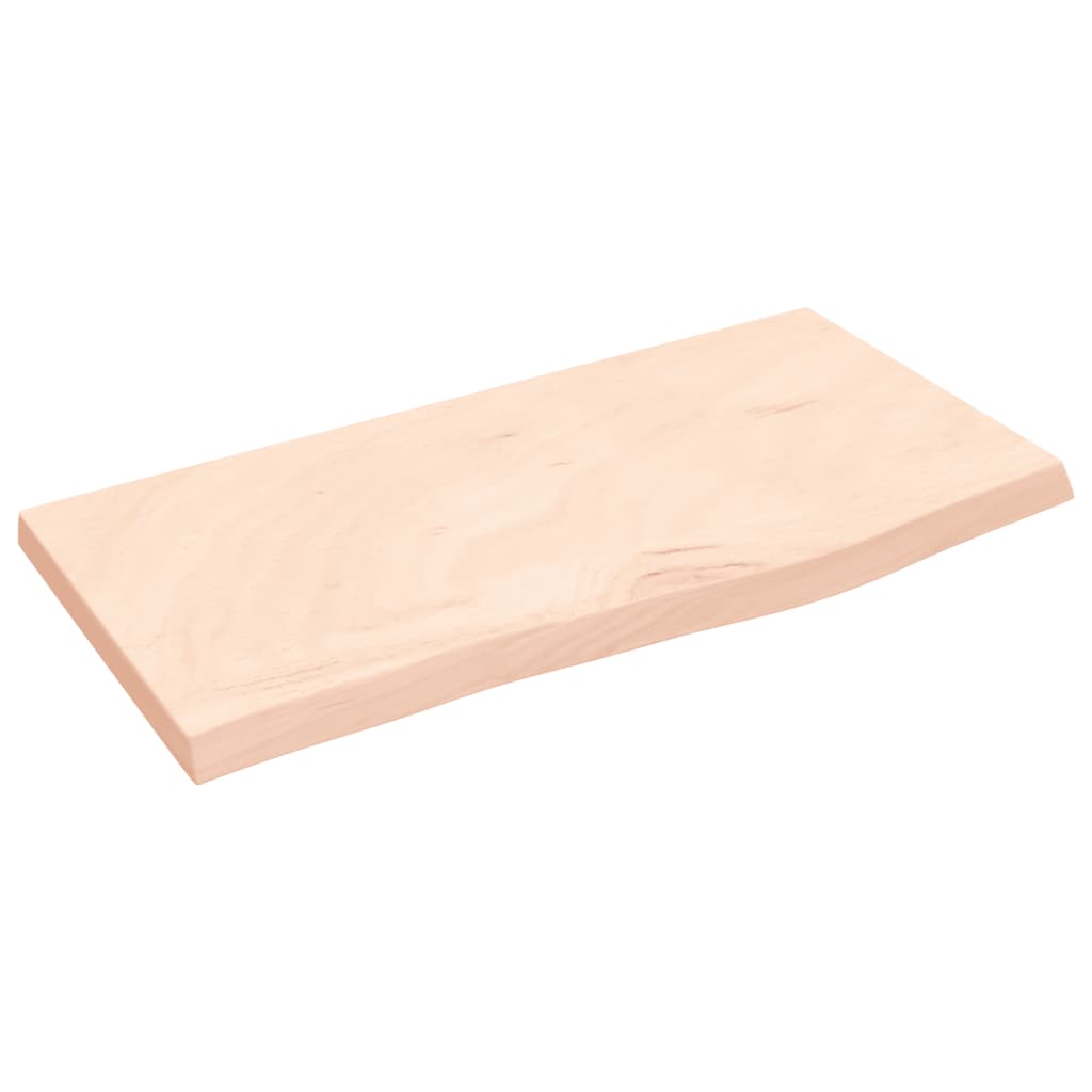 Kupaonska radna ploča 60x30x(2-4) cm netretirano masivno drvo