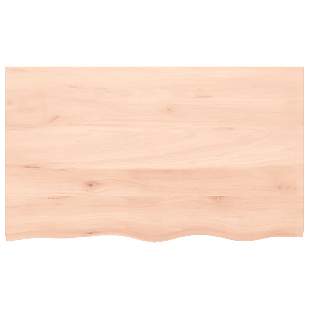 Kupaonska radna ploča 100x60x(2-4) cm netretirano masivno drvo
